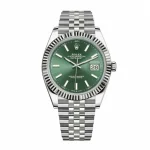 Datejust 41 126334 Mint Green Dial Replica