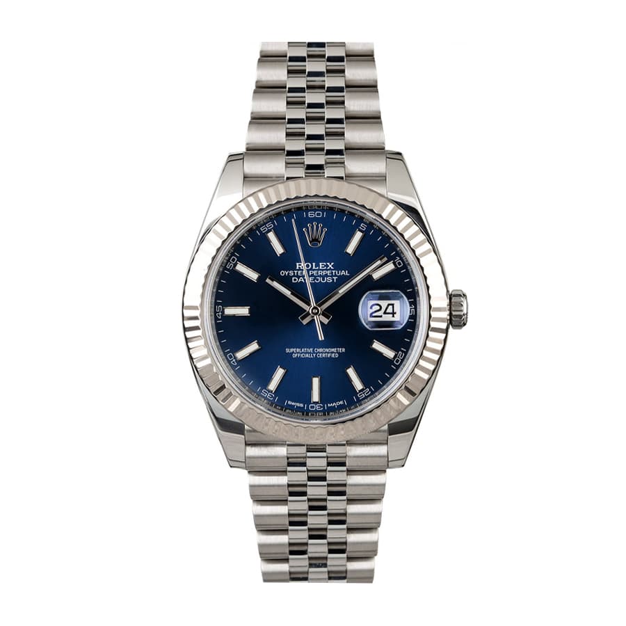Rolex-Datejust-41mm-Stainless-Steel-126334-Blue Rolex Datejust 126334-0002 Blue Dial Replica - Image 1