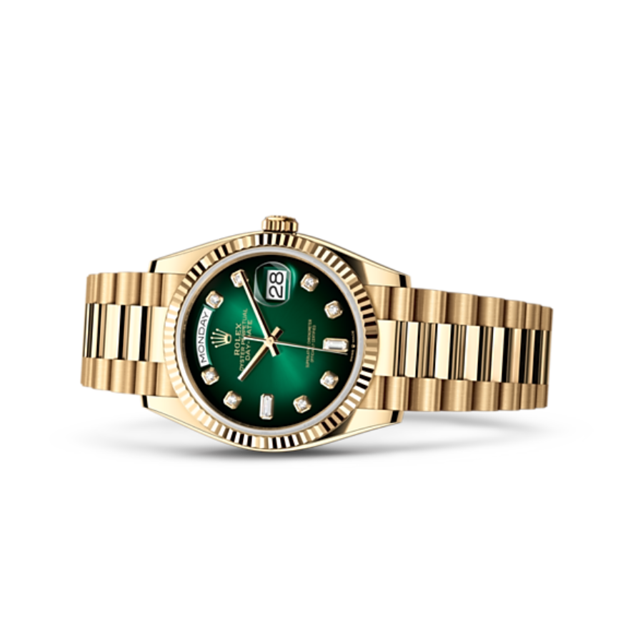 Rolex-Day-Date-118238-Yellow-Gold-Green-Dial-Replica Rolex Day-Date 118238 Yellow Gold Green Dial Replica - Image 2