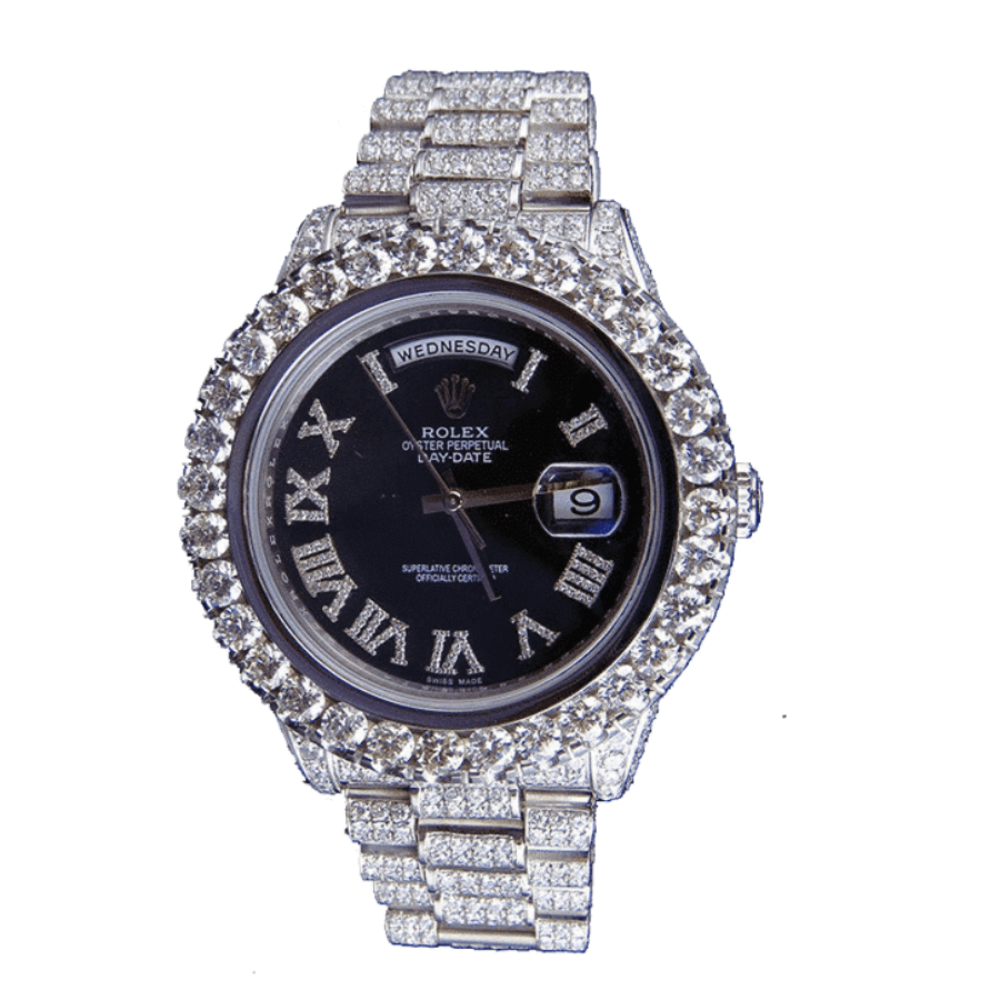 Rolex-Day-Date-218239-Fully-Iced-Out-Replica-1 (2) Rolex Day-Date 218239 Fully Iced Out Replica - Image 1