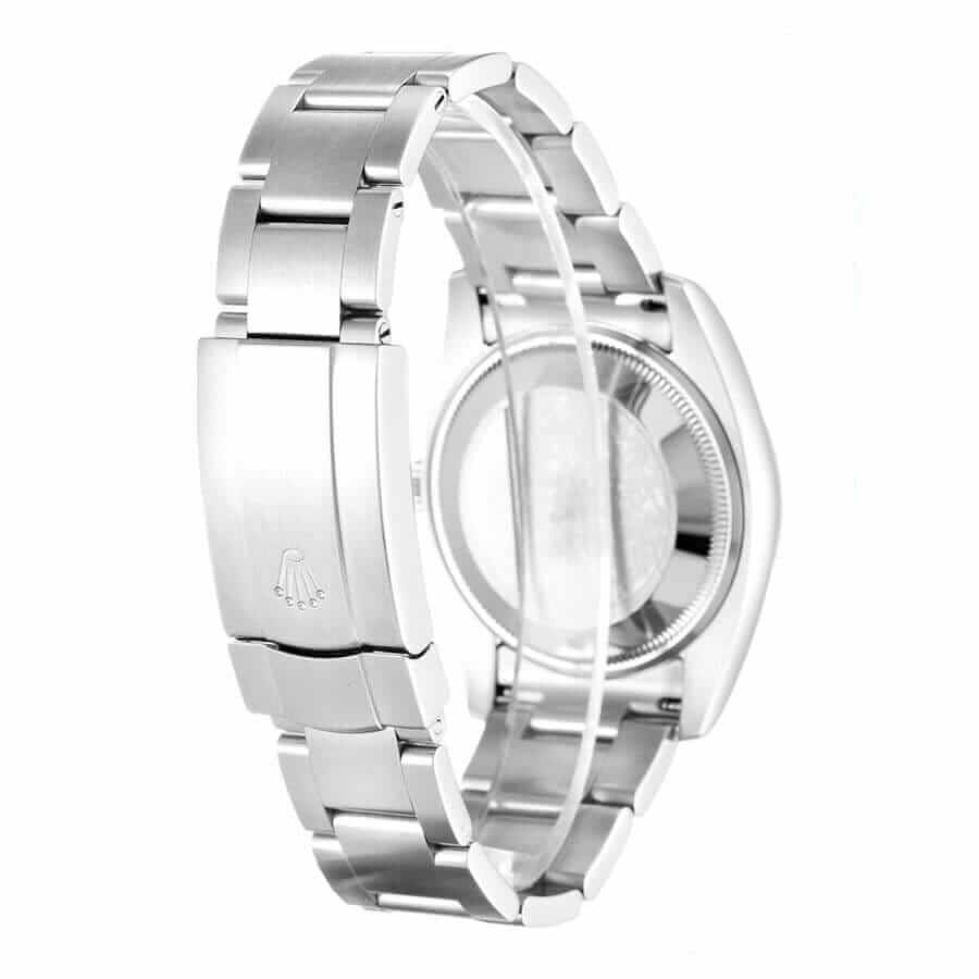 Rolex-Oyster-Perpetual-Blue-Dial-Replica-Back Rolex Air King 114200-0014 Blue Dial Steel Replica - Image 3