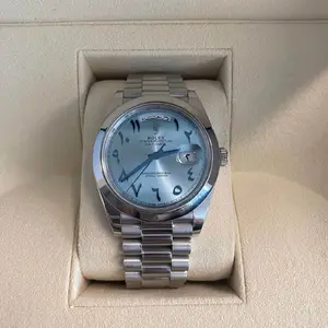 Rolex-oyster-perpetual-day-date-40-2--300x300.jpg Rolex Day-Date 40 228206 Ice Blue Arabic Dial Replica - Image 2