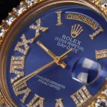 Mens Iced Out Watches Day-Date 36 18038 Replica - Image 2