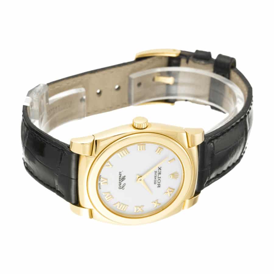 rolex-cellini-yellow-gold-white-5320-8-2 Rolex Cellini Geneve Yellow Gold White 5320/8 Replica - Image 4