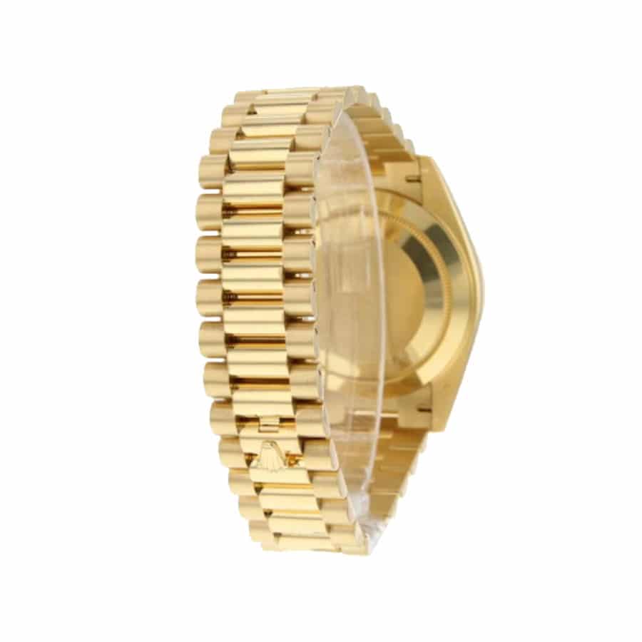 rolex-day-date-228238-2018-ew-yellow-gold-silver-diagonal-dial-1 Rolex 228238-0042 Diagonal Replica - Image 5