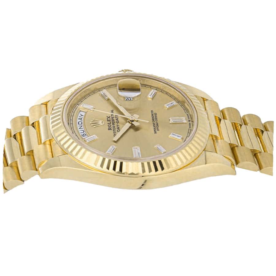 rolex-day-date-228238-ew-yellow-gold-champagne Rolex Presidential Yellow Gold 228238-0003 Replica - Image 3