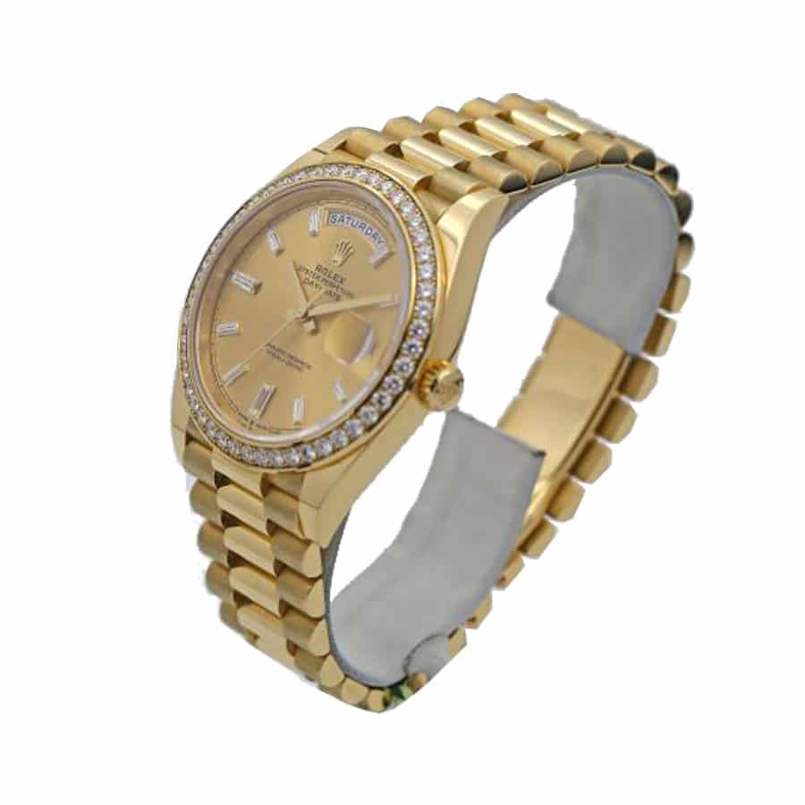 rolex-day-date-228348rbr-kw-yellow-gold-diamonds-champagne-dial1 Rolex Day-Date 228348RBR KW Yellow Gold & Diamonds Champagne Dial Replica - Image 3