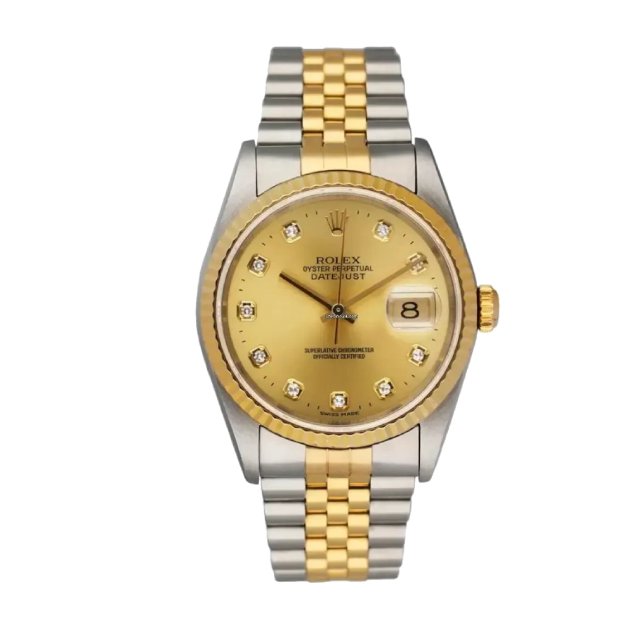 rolex-day-date-38mm-mop-replica-1 Rolex Day-Date 128238 Yellow Gold With Diamond Dial Replica - Image 1