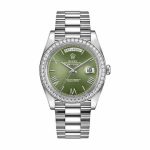 Rolex Day Date 228238 Olive Diamond Replica