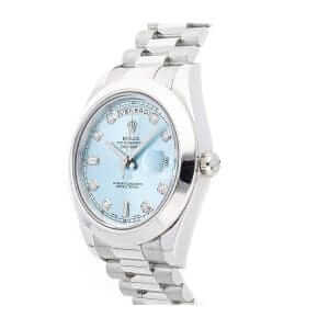 rolex-day-date-ii-218206-2-300x300 Rolex Day-Date II 218206 Ice Blue Watch Replica - Image 3