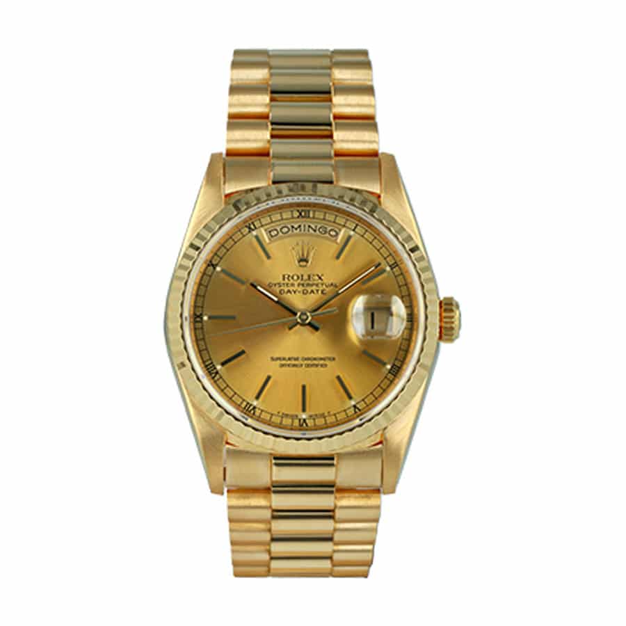 rolex-day-date-yellow-gold-champagne-dial-228238-replica Day-Date 40 228238 Gold Replica - Image 1