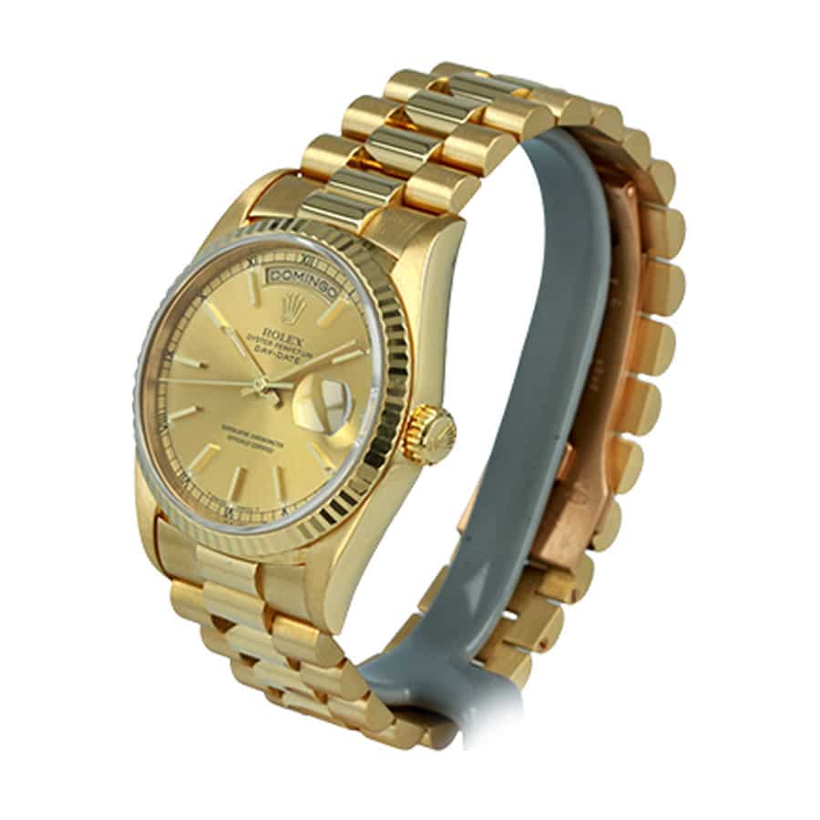 rolex-day-date-yellow-gold-champagne-dial-228238 Day-Date 40 228238 Gold Replica - Image 2