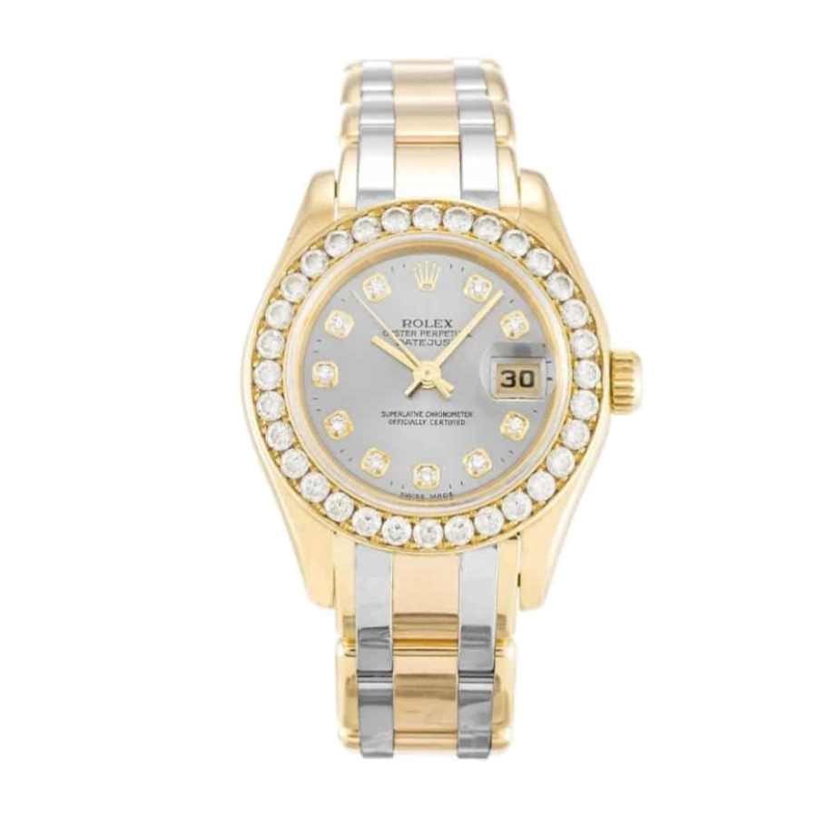 rolex-pearlmaster-replica-4 Rolex Tridor Pearlmaster Ladies Gold & Diamond 80298-0048 Replica - Image 1