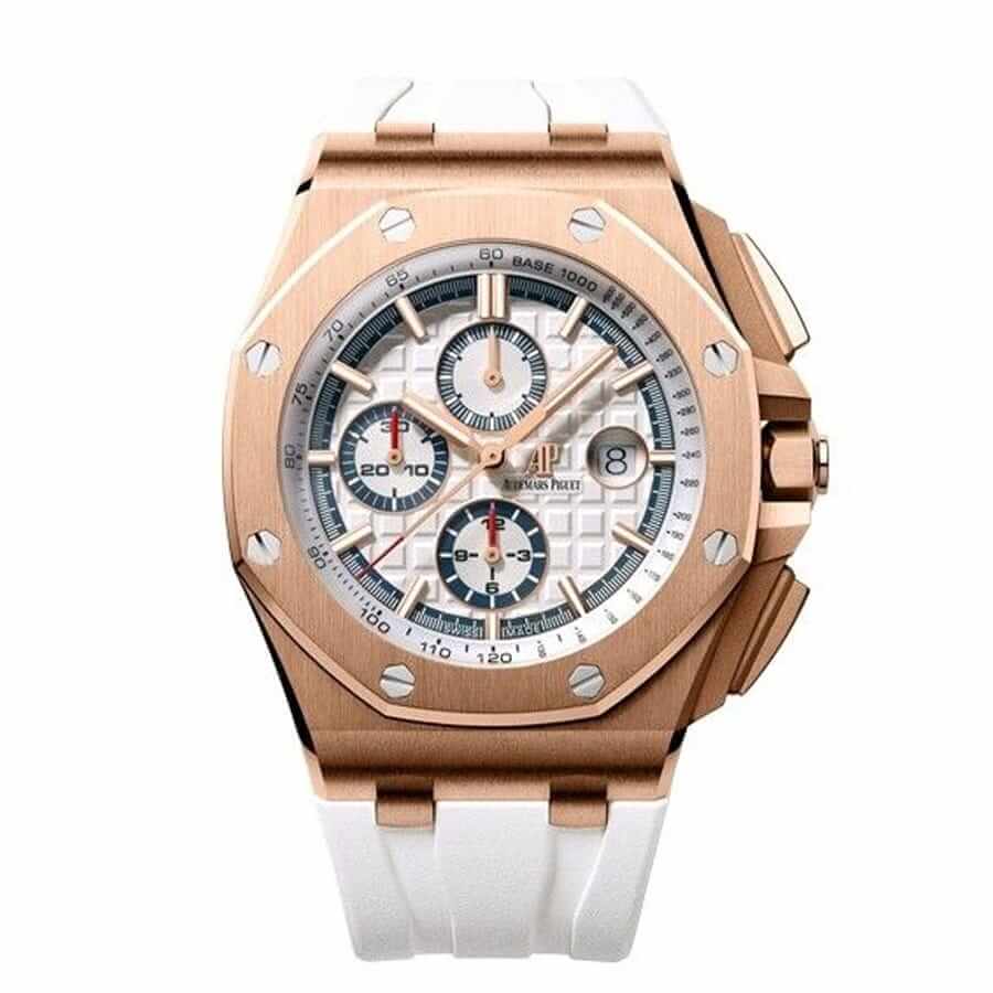 26408OR.OO_.A010CA.01rosegoldwhite Audemars Piguet Royal Oak Offshore 26408OR.OO.A010CA.01 Replica - Image 1