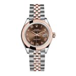 Rolex Datejust 278341RBR Everose Gold and Chocolate Dial Jubilee Replica