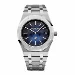 Audemars Piguet 16202ST Extra Thin Blue Dial Replica