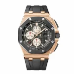 Audemars Piguet 26401RO.OO.A002CA.01 Rose Gold Black Replica