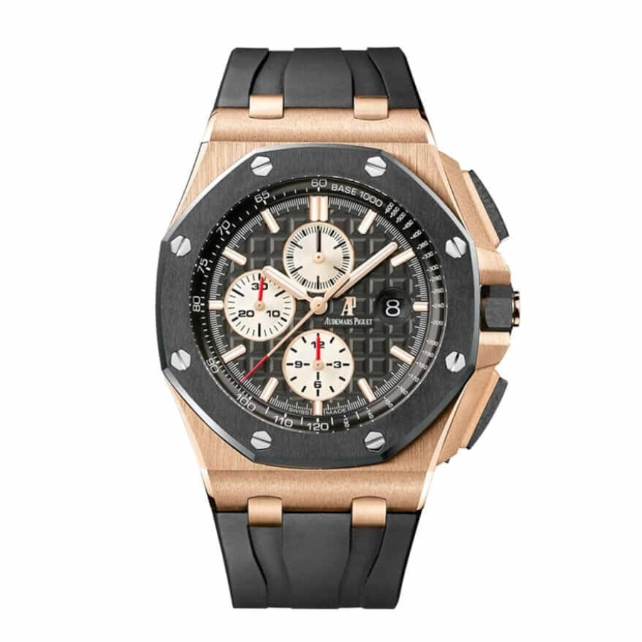 AP-Rose-Gold-Black-Replica Audemars Piguet 26401RO.OO.A002CA.01 Rose Gold Black Replica - Image 1