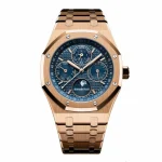 Audemars Piguet 26240OR.OO.1320OR.01 Rose Gold Blue Dial Replica