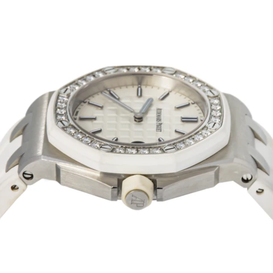 AP-Royal-Silver-Ladies-Replica Audemars Piguet Royal Oak 67540SK.ZZ.A010CA.01 Silver Ladies Replica - Image 2