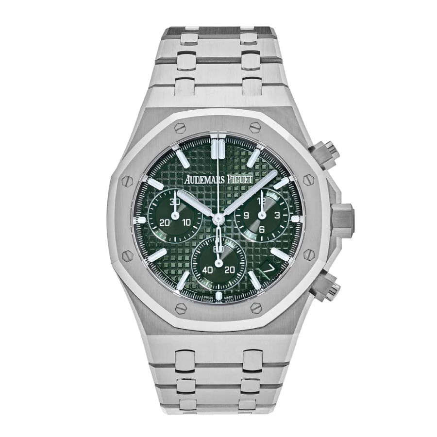 Audemars-Piguet-Royal-Oak-26240ST.OO_.1320ST.08-Green-Dial-Replica Audemars Piguet Royal Oak 26240ST.OO.1320ST.08 Green Dial Replica - Image 1
