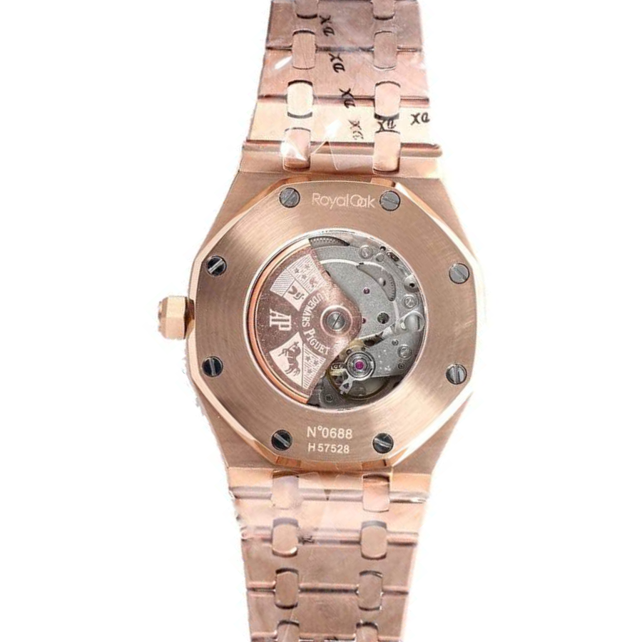 Audemars-Piguet-Royal-Oak-Iced-Out-Rose-Gold-Replica-2 Audemars Piguet Royal Oak Iced Out Rose Gold Replica - Image 5