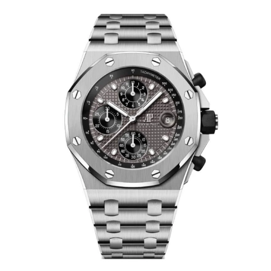 Audemars-Piguet-Royal-Oak-Offshore-Grey-Dial-26238-Replica-1 Audemars Piguet Royal Oak Offshore Grey Dial 26238 Replica - Image 1