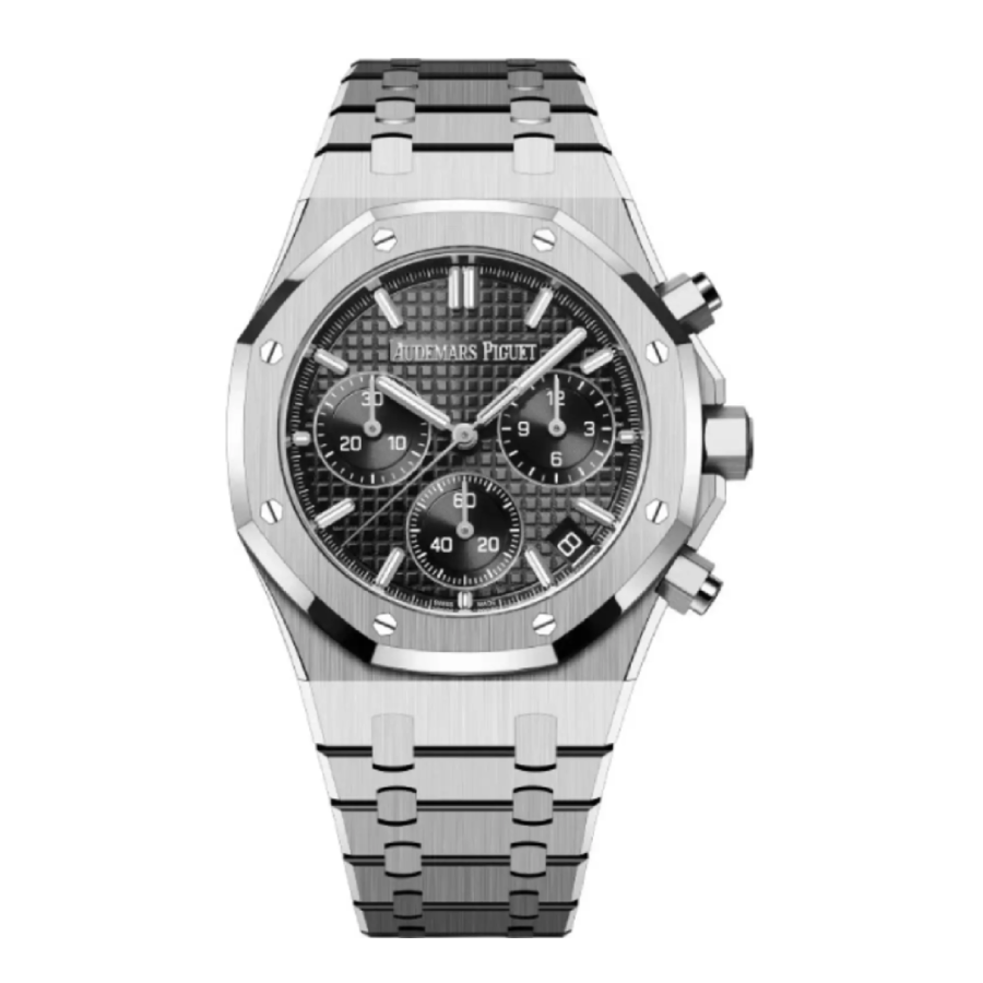 Audemars-Piguet-Royal-Oak-Steel-26240ST.OO_.1320ST.06-Black-Dial-Replica-6 Audemars Piguet Royal Oak Steel 26240ST.OO.1320ST.06 Black Dial Replica - Image 1