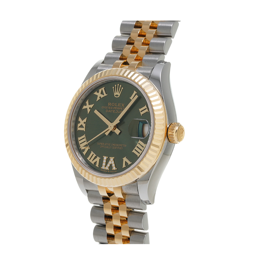 Datejust-Green-Roman-Replica Datejust 278243 Green Roman Replica - Image 2