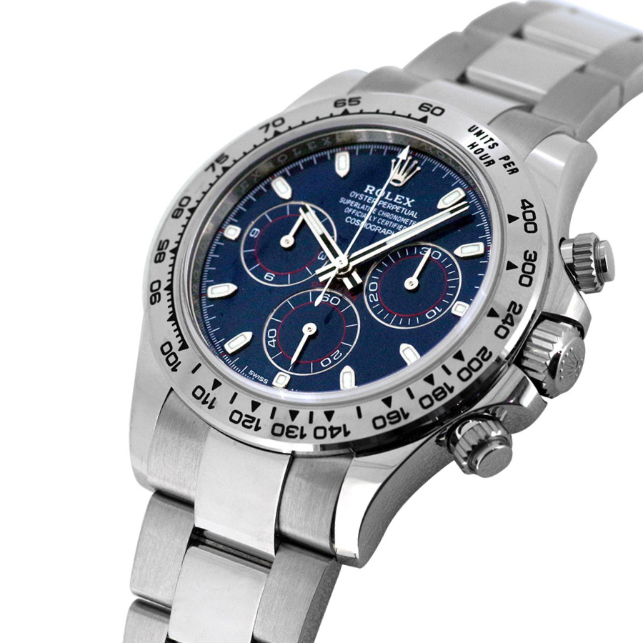 Daytona-White-Gold-Blue-Dial-Replica1 Daytona White Gold Blue Dial Replica - Image 2