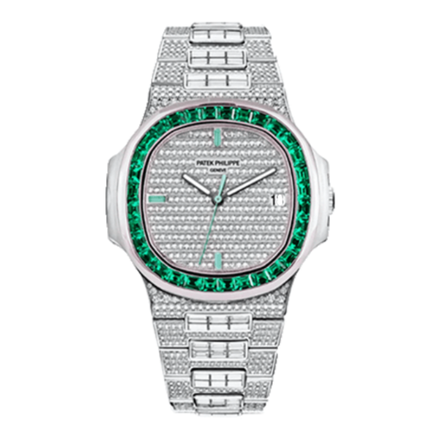 Emerald-Bezel-5711-Replica-4 Emerald Bezel 5711 Replica - Image 1
