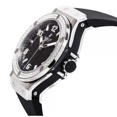 Hublot-Big-Bang-Steel-Diamonds-Black-Steel (1) Hublot Diamond Bezel Replica - Image 3