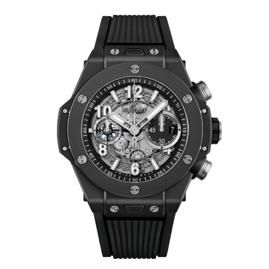 Hublot-Big-Bang-Unico-Black-Magic-Replica-1 Hublot Big Bang Unico Black Magic 421.CI.1170.RX Replica - Image 1