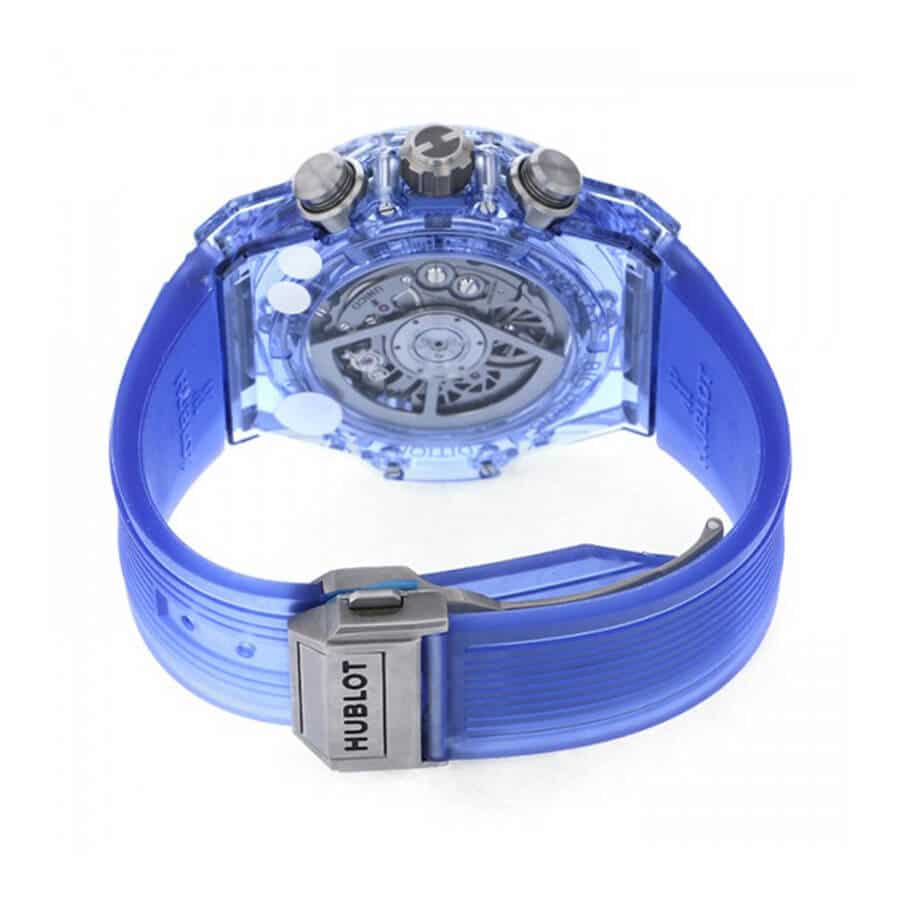 Hublot-Big-Bang-Unico-Blue-Sapphire-Replica-Back Hublot Blue Sapphire Replica - Image 3