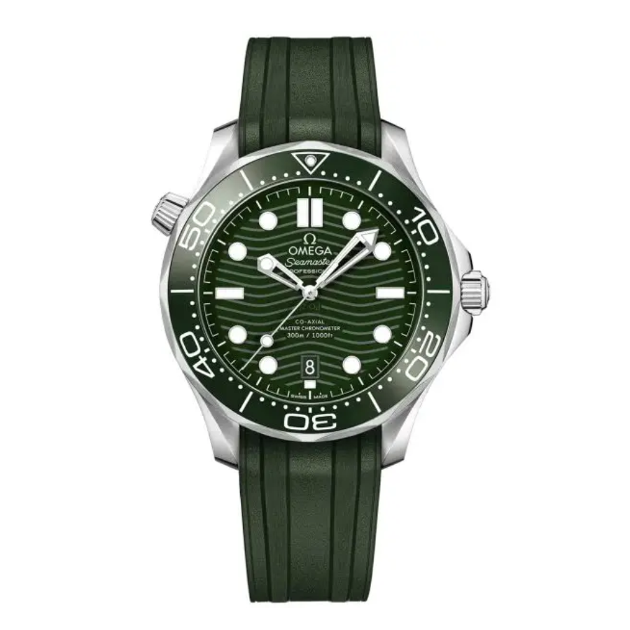 Omega-Seamaster-Diver-300M-Green-Replica111 Omega Seamaster Diver 300M Green Replica - Image 1