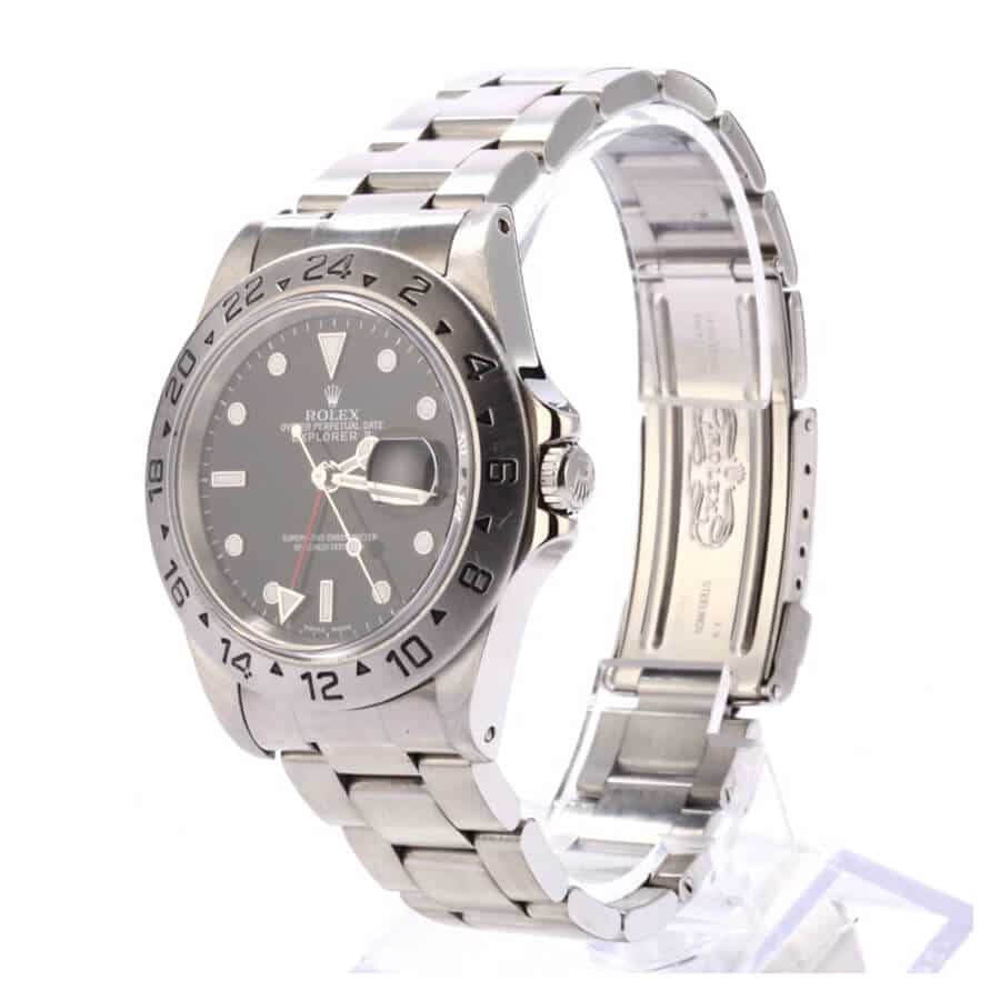 PREOWNED-ROLEX-16570-EXPLORER-II-LEFT Vintage Rolex Replica - Image 2