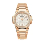 Patek Nautilus White 7118/1200R-001 Ladies Replica - Image 4