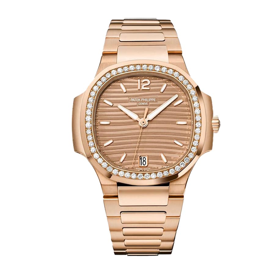 Patek-Philippe-Nautilus-7118-1200R-010-Replica Patek Philippe Nautilus Rose Gold Replica - Image 1