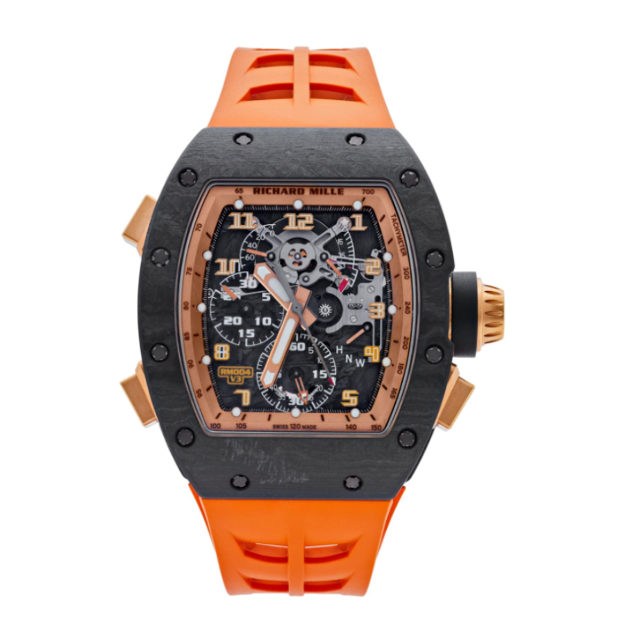 Richard-Mille-Titanium-Orange-Storm-Replica5 Richard Mille Titanium Orange Storm Replica - Image 1