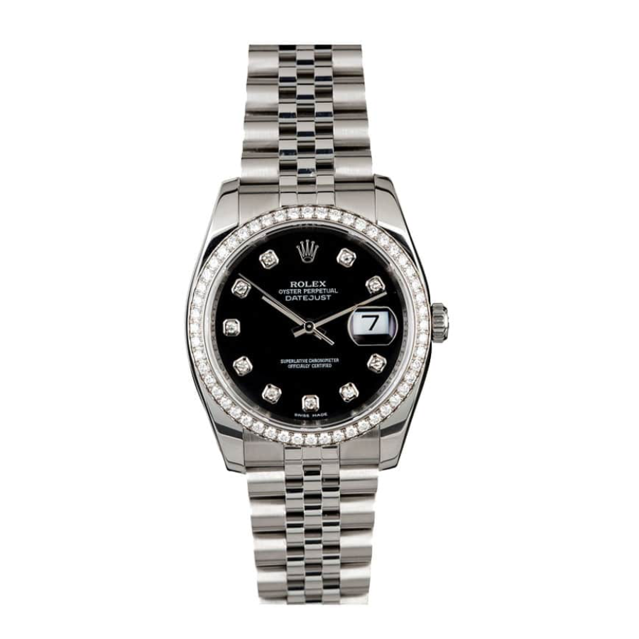 Rolex-Datejust-116234-Stainless-Steel-Black-Dial-Replica Rolex Datejust 116234 Stainless Steel Black Dial Replica - Image 1