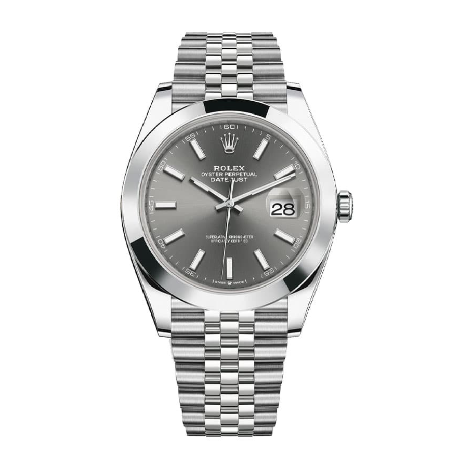 Rolex-Datejust-126300-Stainless-Steel-Grey-Dial-Replica Rolex Datejust 126300 Stainless Steel Grey Dial Replica - Image 1