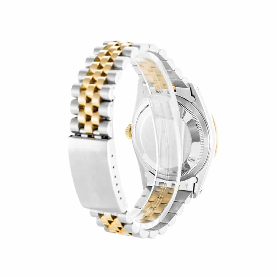 Rolex-Datejust-Two-Tone-Replica-Back Rolex Datejust 116233 Champagne Dial Replica - Image 4