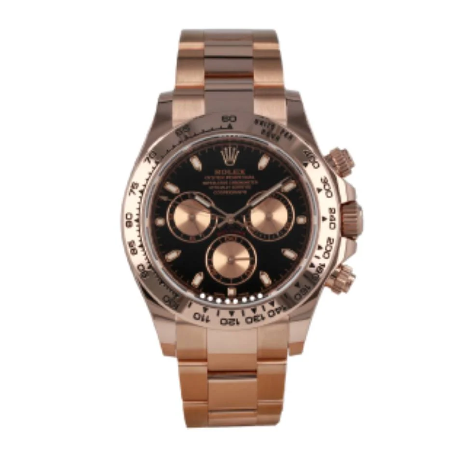Rolex-Daytona-Cosmograph-116505-Everose-Gold-Black-Dial-Replica Rolex Daytona Cosmograph 116505 Everose Gold Black Dial Replica - Image 1