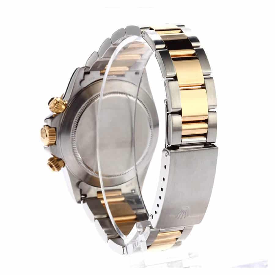 Rolex-Daytona-Cosmograph-Replica-Back Rolex Daytona Cosmograph Yellow Gold Champagne Dial 16523 Replica - Image 5