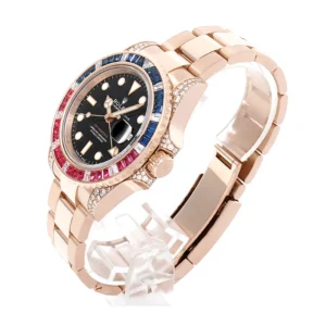 Rolex-GMT-Master-II-126755SARU-Diamond-Bezel-Black-Dial-Replica1-300x300 Rolex GMT-Master II 126755SARU Diamond Bezel Black Dial Replica - Image 2
