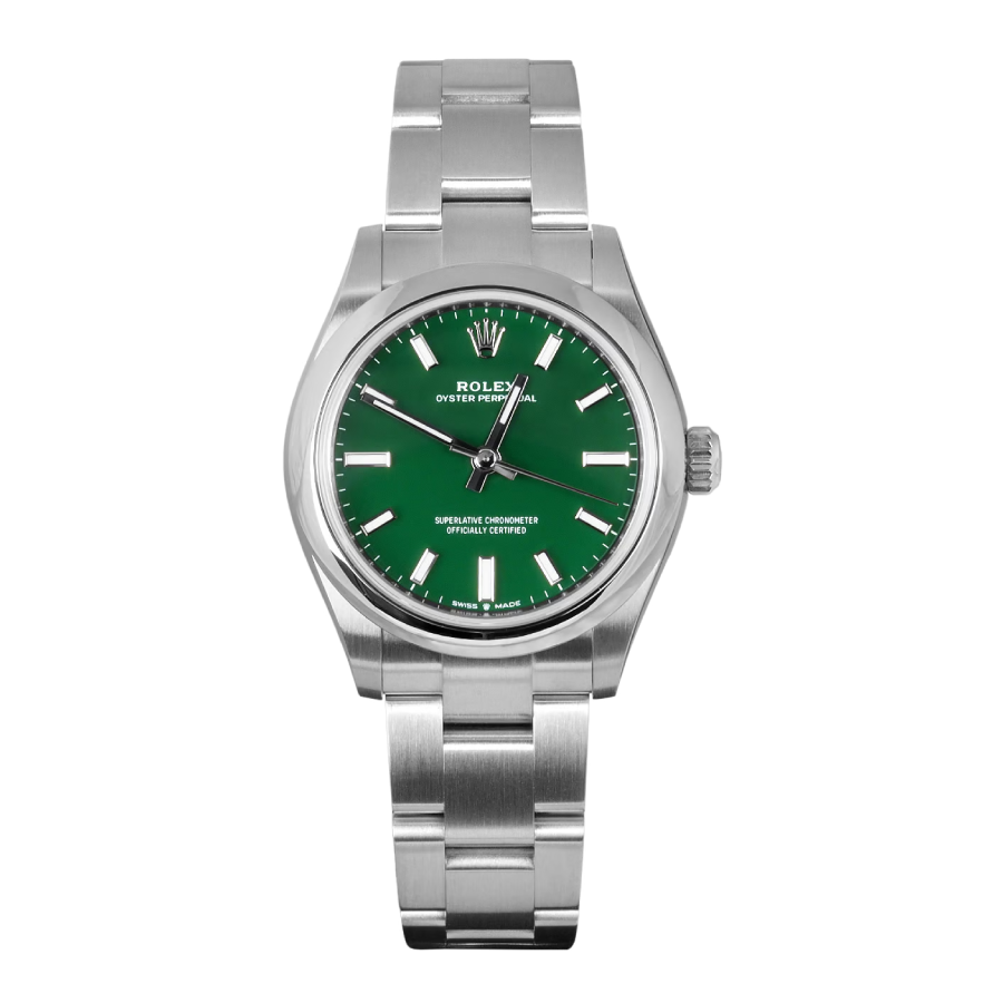 Rolex-Oyster-Perpetual-277200-Green-Dial-Replica-1 Rolex Oyster Perpetual 277200 Green Dial Replica - Image 1