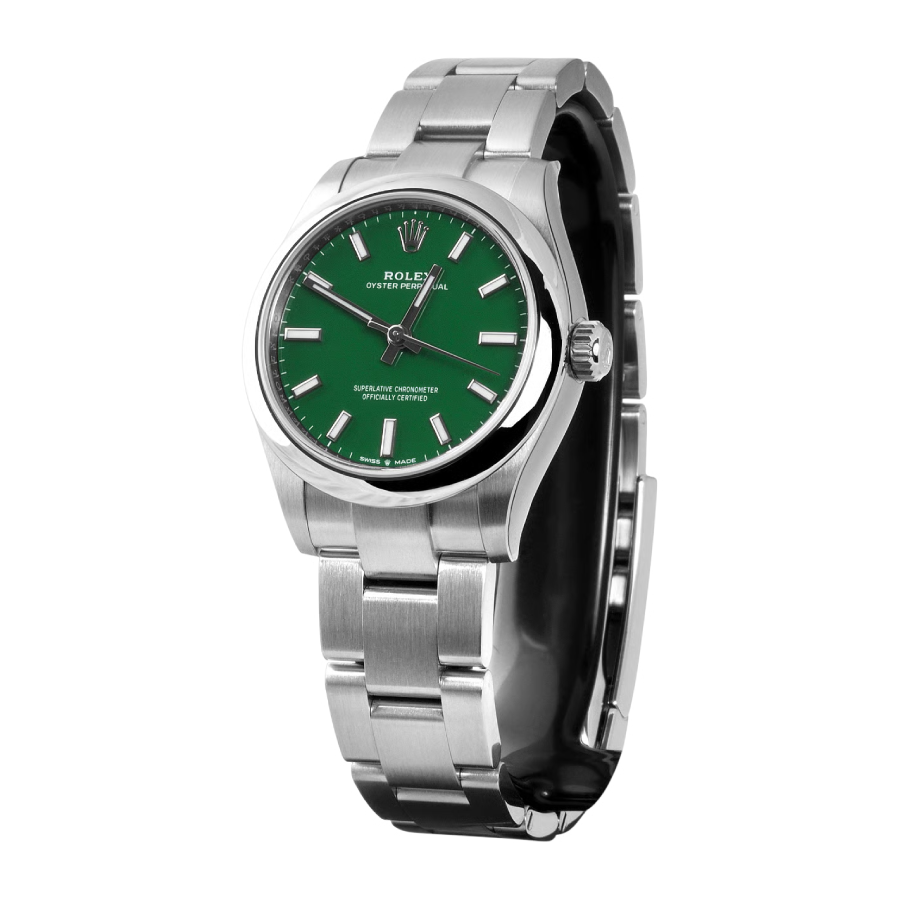Rolex-Oyster-Perpetual-277200-Green-Dial-Replica1 Rolex Oyster Perpetual 277200 Green Dial Replica - Image 3