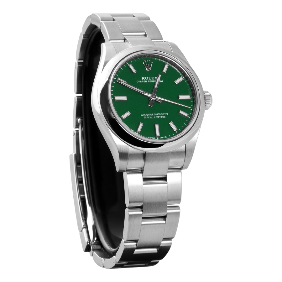 Rolex-Oyster-Perpetual-277200-Green-Dial-Replica2 Rolex Oyster Perpetual 277200 Green Dial Replica - Image 2