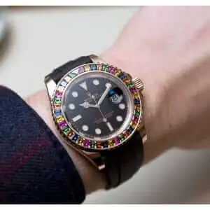 Rolex-Oyster-Perpetual-Yacht-Master-Arm-300x300.jpg Rolex Perpetual Yacht-Master Gem-Set Bezel 116695 SATS Replica - Image 4