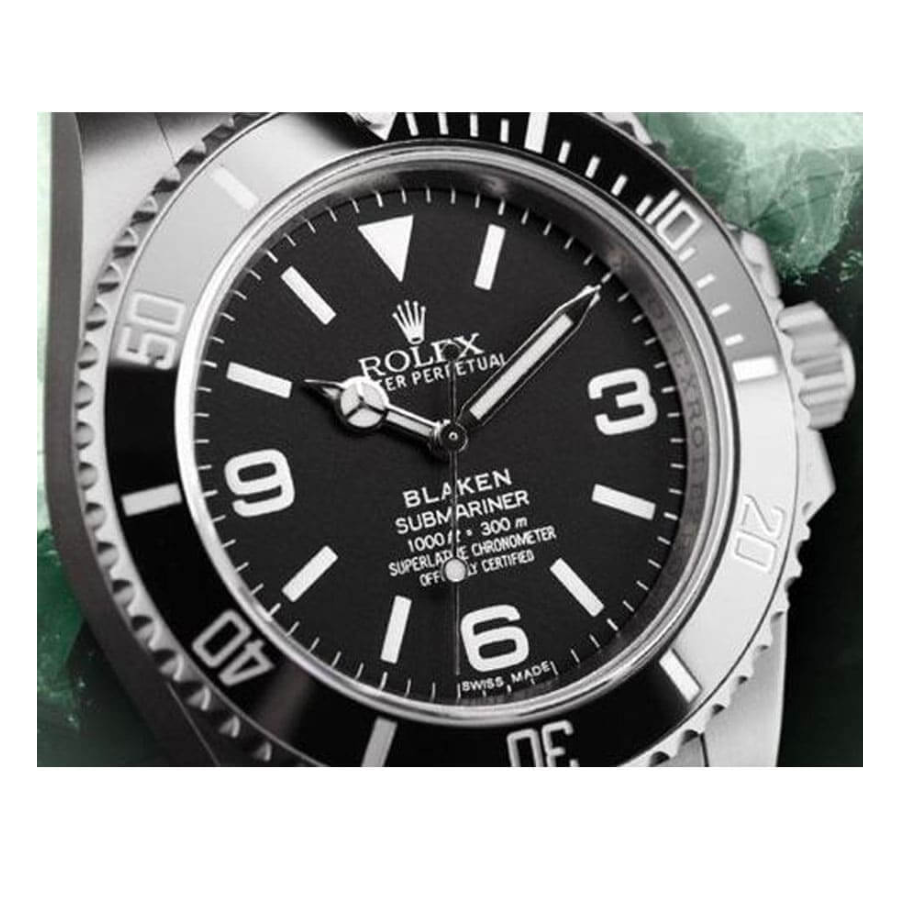 Rolex-Submariner-6190-Blaken-Black-Dial-Replica Rolex Submariner 6190 Blaken Black Dial Replica - Image 3